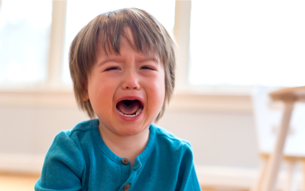 Reflux in babies: Baby crying